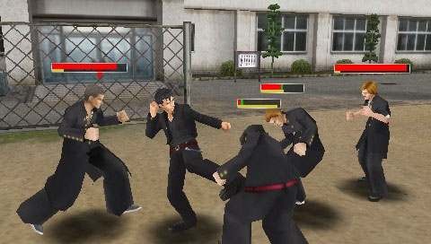 Pantallazo de Kenka Bancho 4: One Year War para PSP