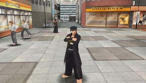 Pantallazo de Kenka Bancho 4: One Year War para PSP