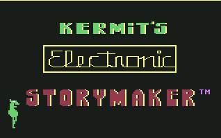 Pantallazo de Kermit´s Electronic Storymaker para Commodore 64