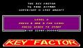 Key Factor, The
