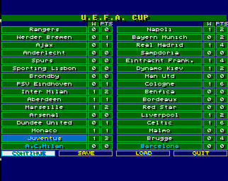 Pantallazo de Kick Off 2: Giants of Europe para Amiga