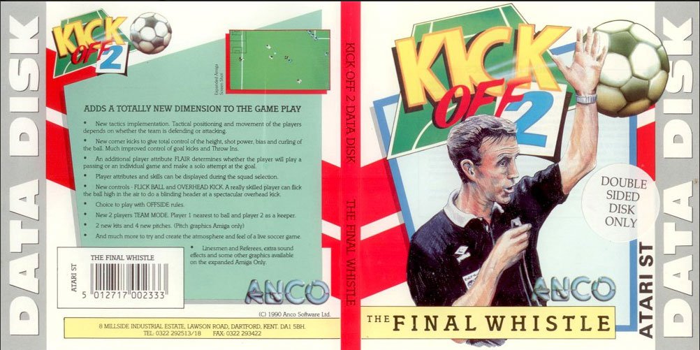 Caratula de Kick Off 2: The Final Whistle para Atari ST