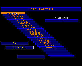 Pantallazo de Kick Off 2: Winning Tactics para Amiga