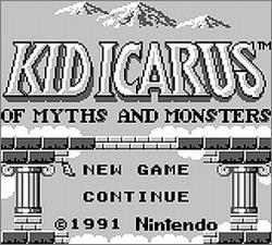 Pantallazo de Kid Icarus: Of Myths and Monsters para Game Boy