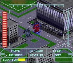 Pantallazo de Kido Senshi Gundam Z: Away to the New Type (Japonés) para Super Nintendo