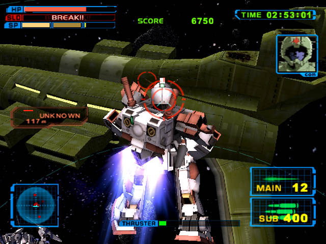 Pantallazo de Kidou Senshi Gundam: Meguriai Sora (Japonés) para PlayStation 2