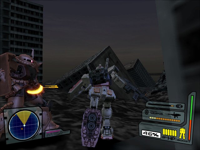 Pantallazo de Kidou Senshi Gundam ~ One Year War ~ (Japonés) para PlayStation 2