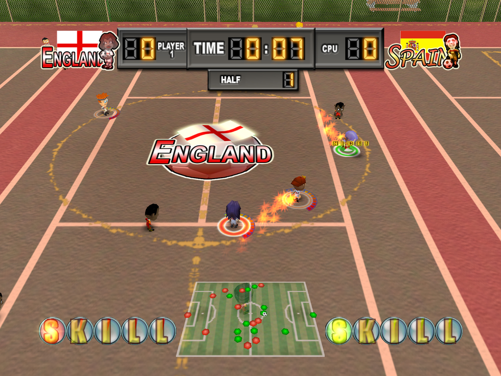 Pantallazo de Kidz Sports: International Football para Wii