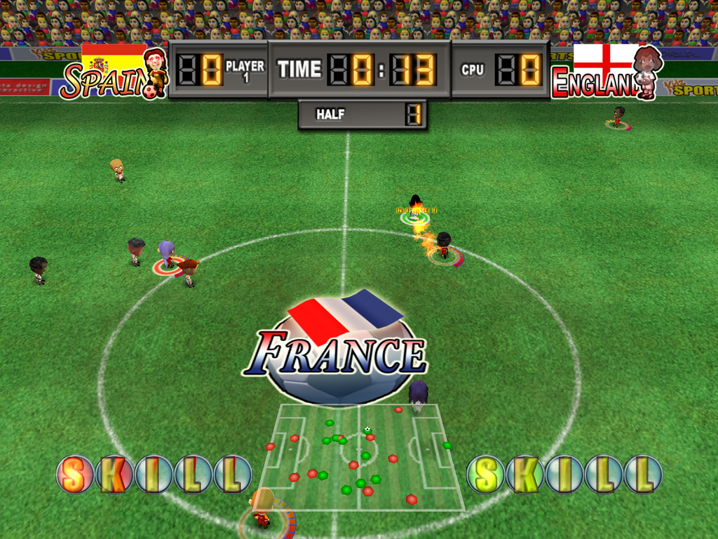 Pantallazo de Kidz Sports: International Football para Wii