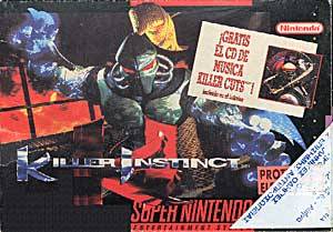 Caratula de Killer Instinct para Super Nintendo