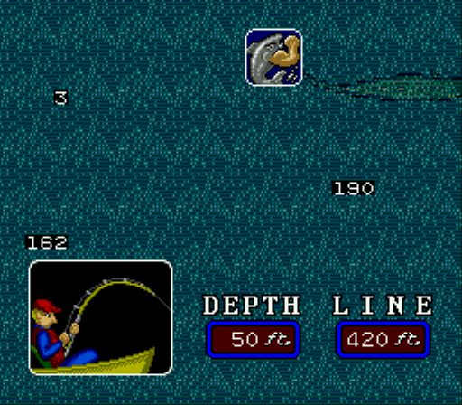 Pantallazo de King Salmon: The Big Catch para Sega Megadrive