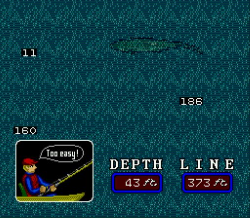 Pantallazo de King Salmon: The Big Catch para Sega Megadrive