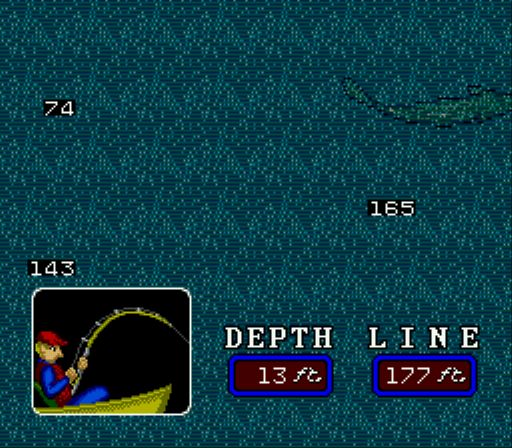 Pantallazo de King Salmon: The Big Catch para Sega Megadrive