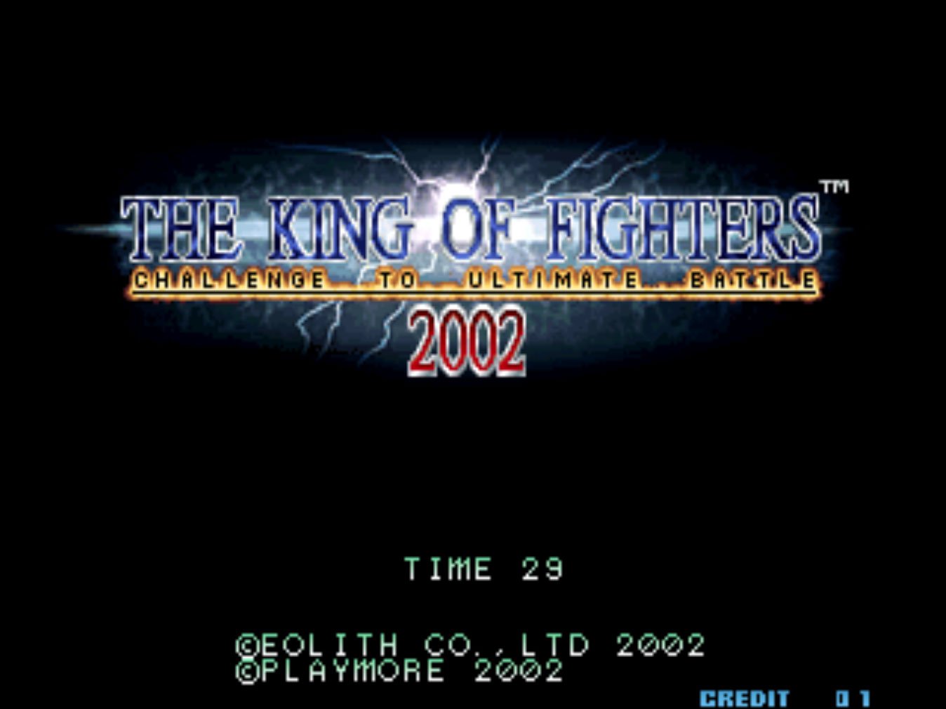 Pantallazo de King of Fighters 2002, The: Challenge to Ultimate Battle para M.A.M.E.