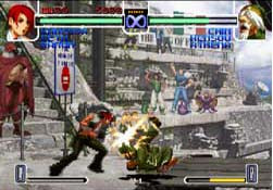 Pantallazo de King of Fighters 2002, The (Japonés) para Dreamcast