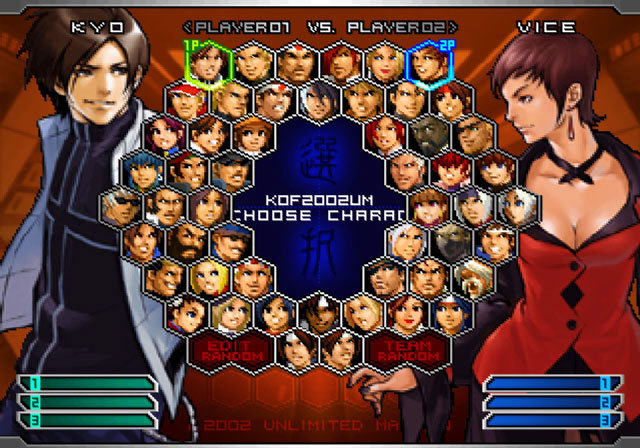 Pantallazo de King of Fighters 2002: Unlimited Match, The para PlayStation 2