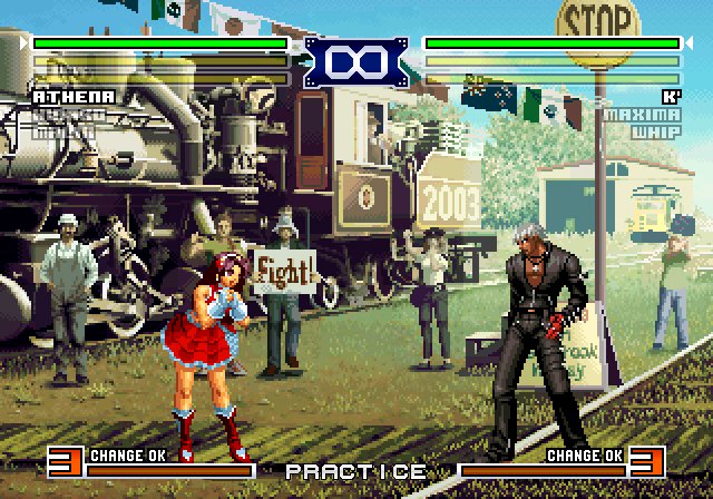 Pantallazo de King of Fighters 2003, The (Japonés) para PlayStation 2