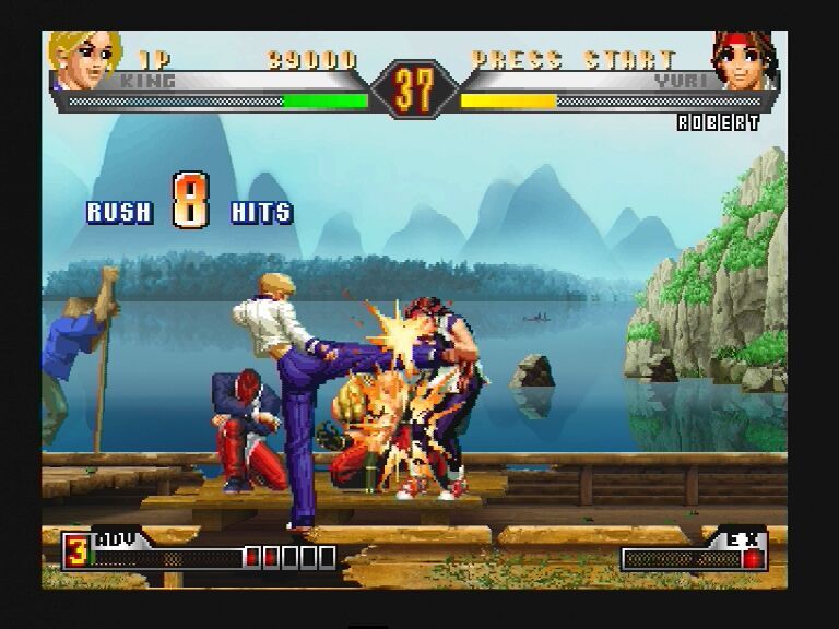 Pantallazo de King of Fighters '98 Ultimate Match, The para PlayStation 2