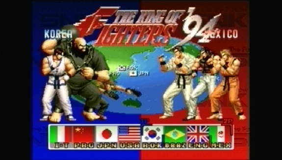 Pantallazo de King of Fighters Collection, The: The Orochi Saga para PSP