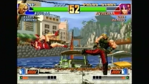 Pantallazo de King of Fighters Collection, The: The Orochi Saga para PSP
