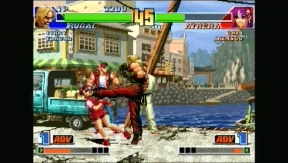 Pantallazo de King of Fighters Collection, The: The Orochi Saga para PSP