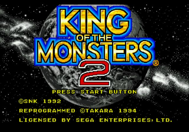 Pantallazo de King of the Monsters 2 para Sega Megadrive
