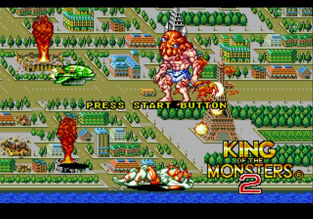 Pantallazo de King of the Monsters 2 para Sega Megadrive