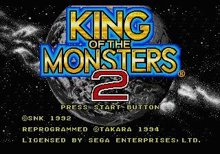 Pantallazo de King of the Monsters 2 para Sega Megadrive