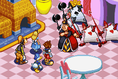 Pantallazo de Kingdom Hearts - Chain of Memories (Japonés) para Game Boy Advance