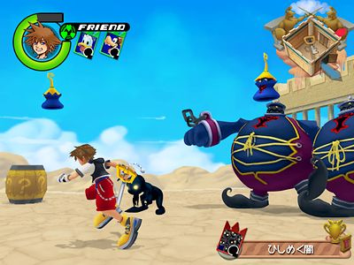 Pantallazo de Kingdom Hearts II Final Mix+ (Japonés) para PlayStation 2