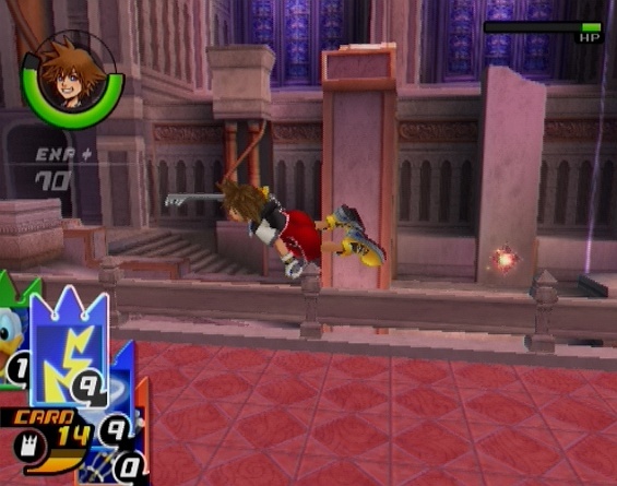 Pantallazo de Kingdom Hearts Re: Chain of Memories para PlayStation 2