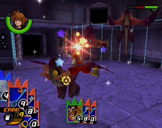 Pantallazo de Kingdom Hearts Re: Chain of Memories para PlayStation 2