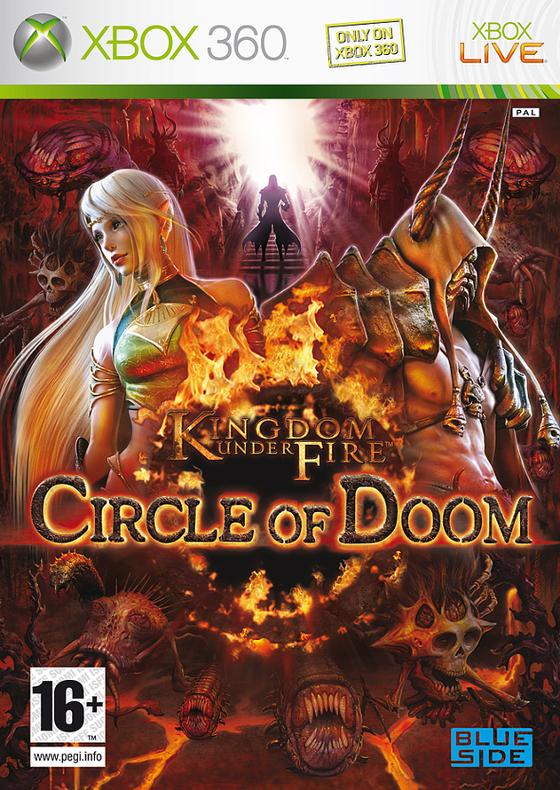 Caratula de Kingdom Under Fire: Circle of Doom para Xbox 360