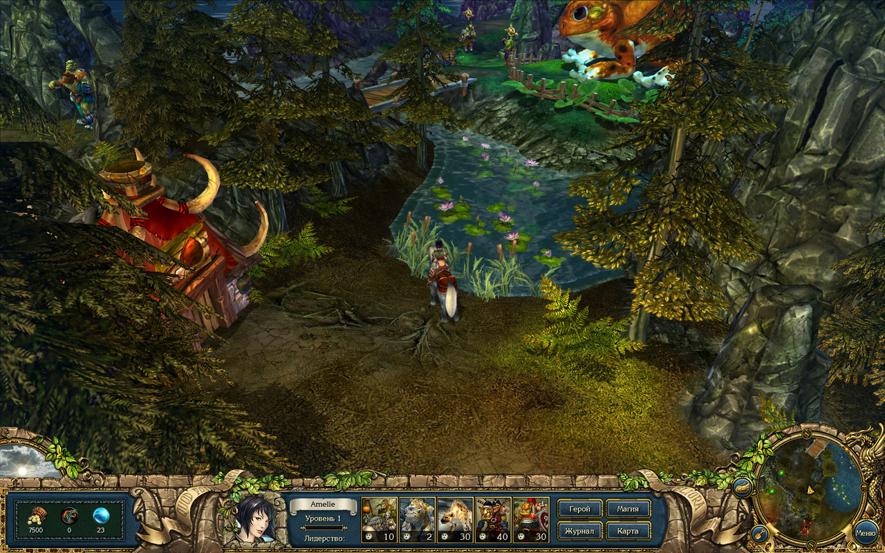 Pantallazo de King's Bounty: Princess in Armor para PC