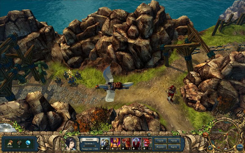 Pantallazo de King's Bounty: Princess in Armor para PC