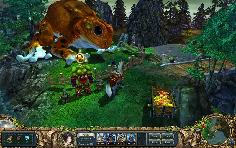 Pantallazo de King's Bounty: Princess in Armor para PC