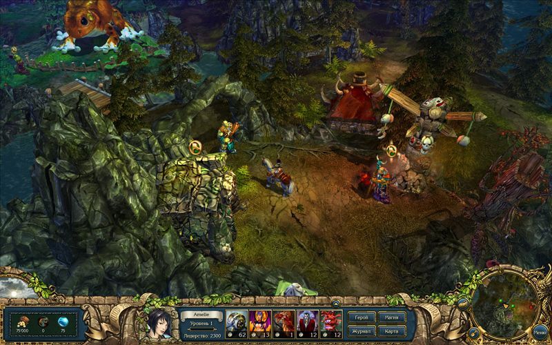 Pantallazo de King's Bounty: Princess in Armor para PC