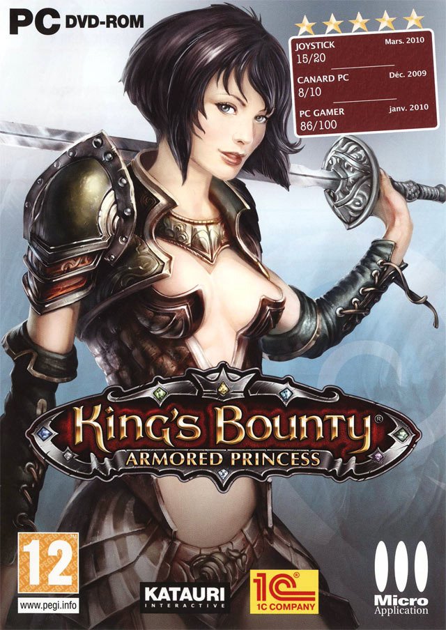 Caratula de King's Bounty: Princess in Armor para PC