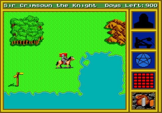 Pantallazo de King's Bounty: The Conqueror's Quest para Sega Megadrive