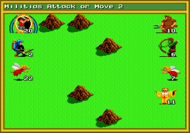 Pantallazo de King's Bounty: The Conqueror's Quest para Sega Megadrive