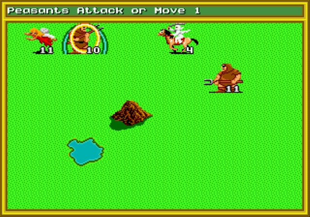Pantallazo de King's Bounty: The Conqueror's Quest para Sega Megadrive