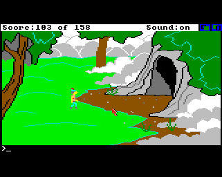 Pantallazo de King's Quest: Quest For The Crown para Amiga