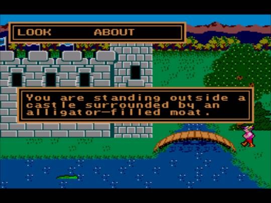 Pantallazo de Kings Quest: Quest for the Crown para Sega Master System