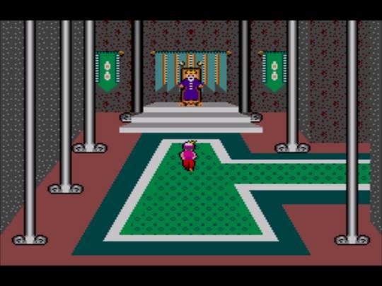 Pantallazo de Kings Quest: Quest for the Crown para Sega Master System