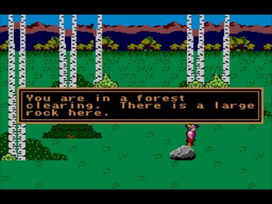 Pantallazo de Kings Quest: Quest for the Crown para Sega Master System