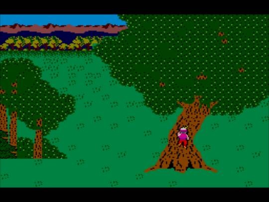 Pantallazo de Kings Quest: Quest for the Crown para Sega Master System