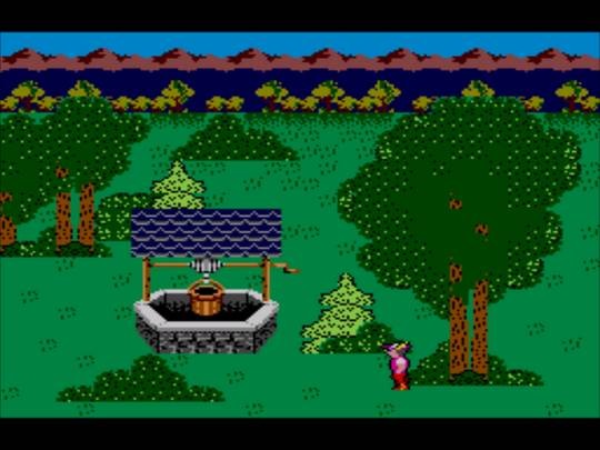 Pantallazo de Kings Quest: Quest for the Crown para Sega Master System
