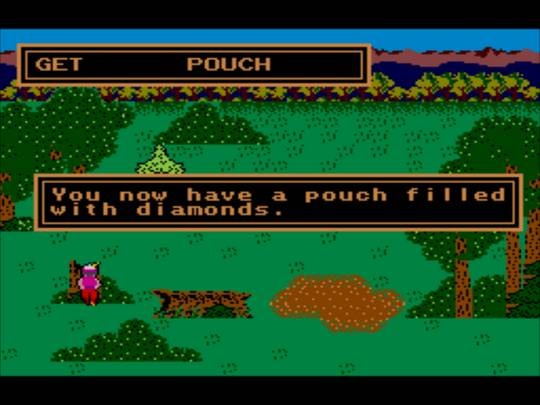 Pantallazo de Kings Quest: Quest for the Crown para Sega Master System