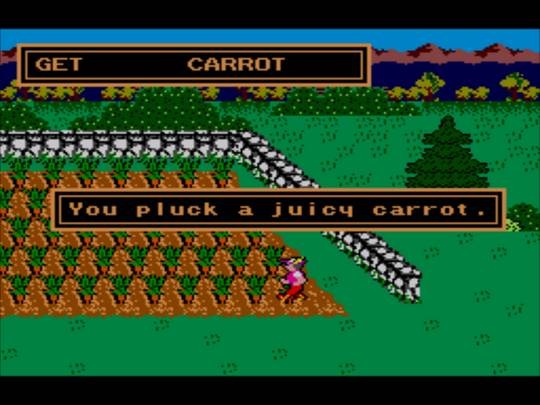 Pantallazo de Kings Quest: Quest for the Crown para Sega Master System
