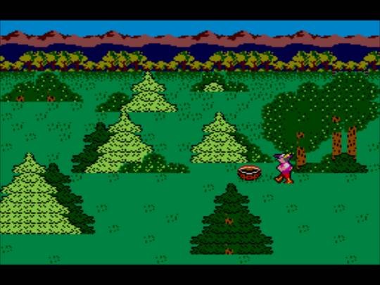 Pantallazo de Kings Quest: Quest for the Crown para Sega Master System